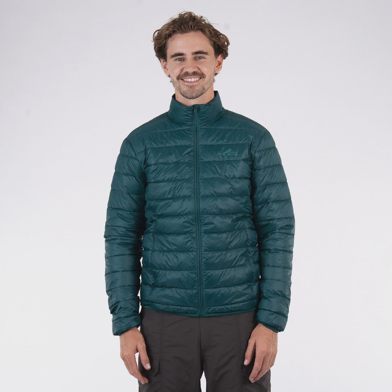 First Ascent | Men's Touch Base Jacket | Aqua Teal, Size: M
