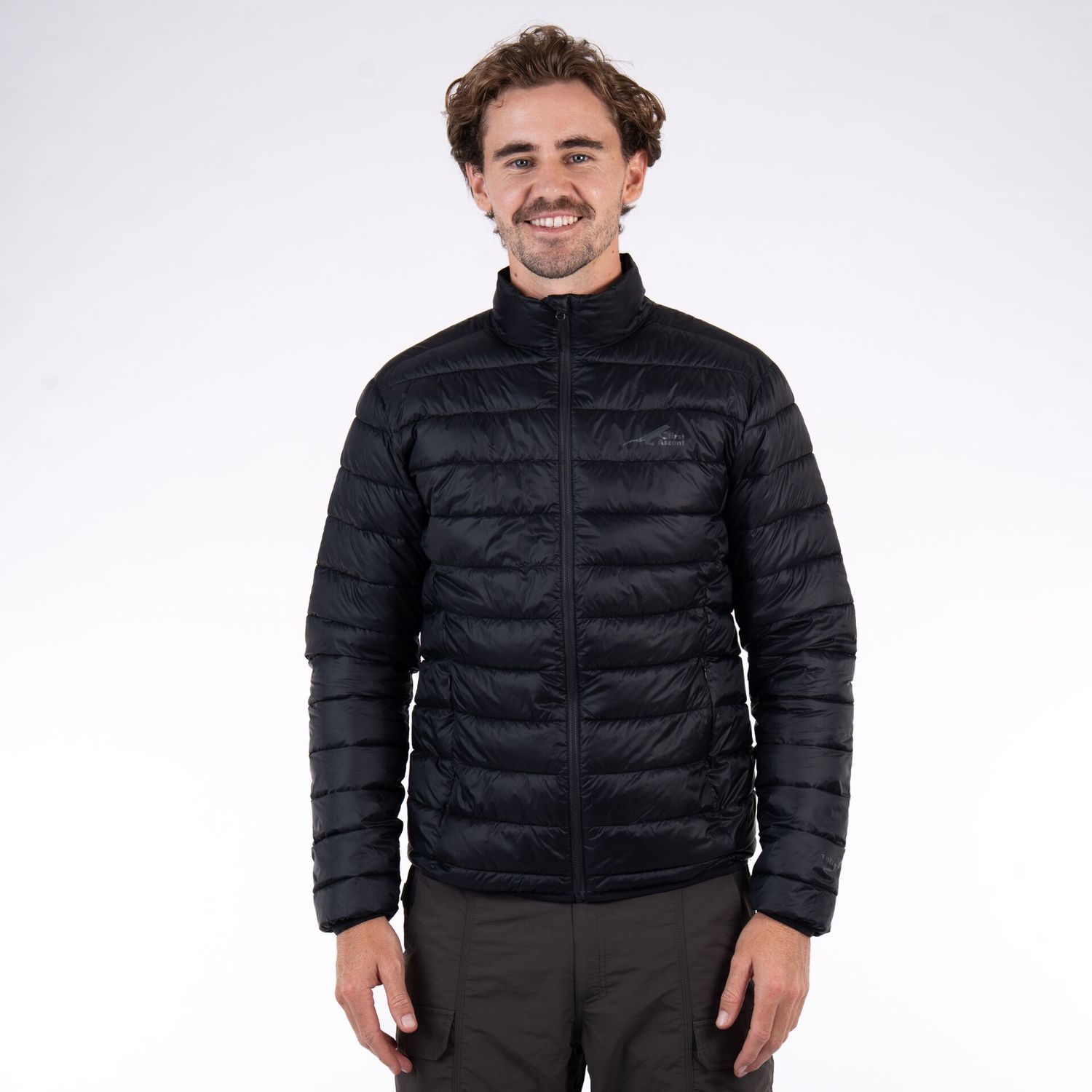 First Ascent | Men's Touch Base Jacket | Black, Size: M