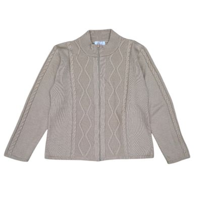 Romy | Patterned Sweater LZ4107 | Bisquit