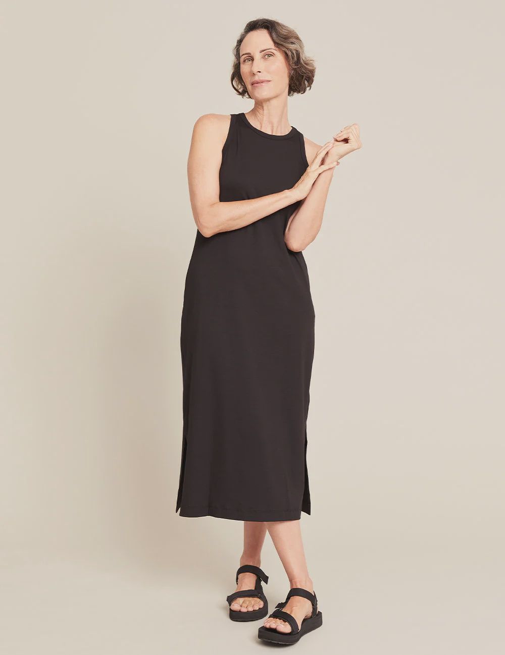 Boody | Racerback Dress | Black, Size: S