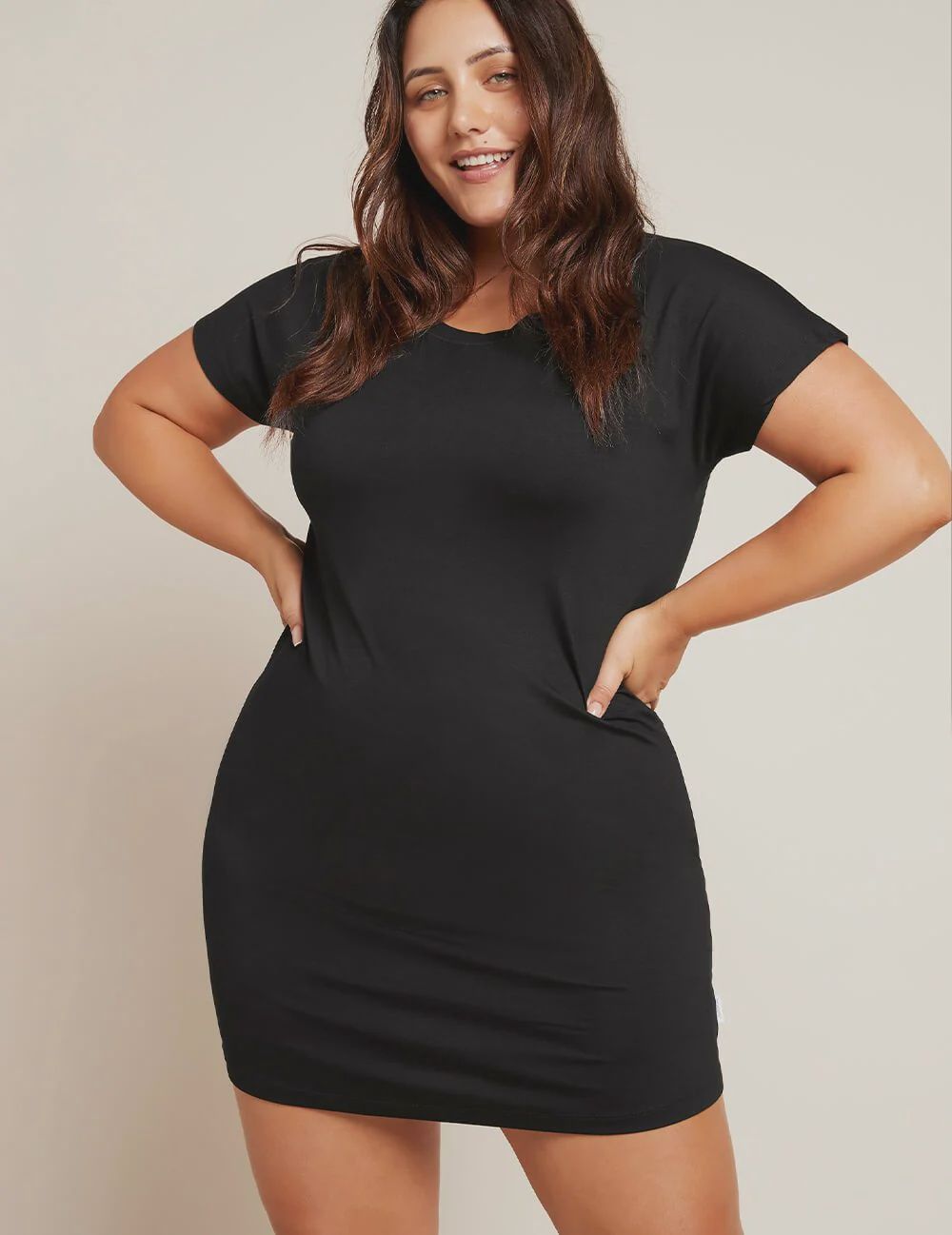 Boody | Goodnight Nightdress | Black, Size: S