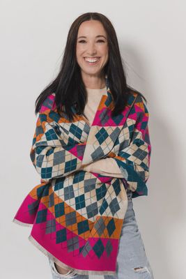Ateljee Paarl | Argyle Wrap | Teal
