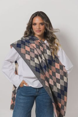 Ateljee Paarl | Argyle Wrap | Grey