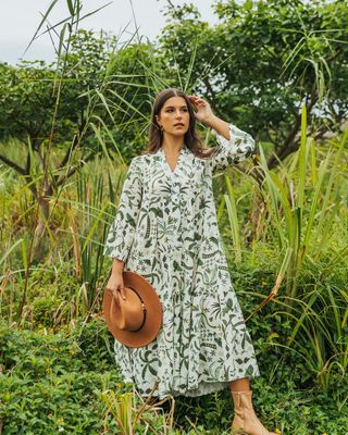Willow | Gypsy Dress | tropcale Print