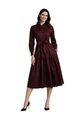 Pringle | Sophie Dress | Wine