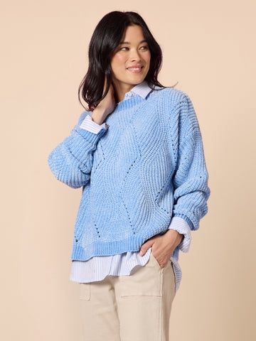 Gordon Smith | Tenille Knit | Blue