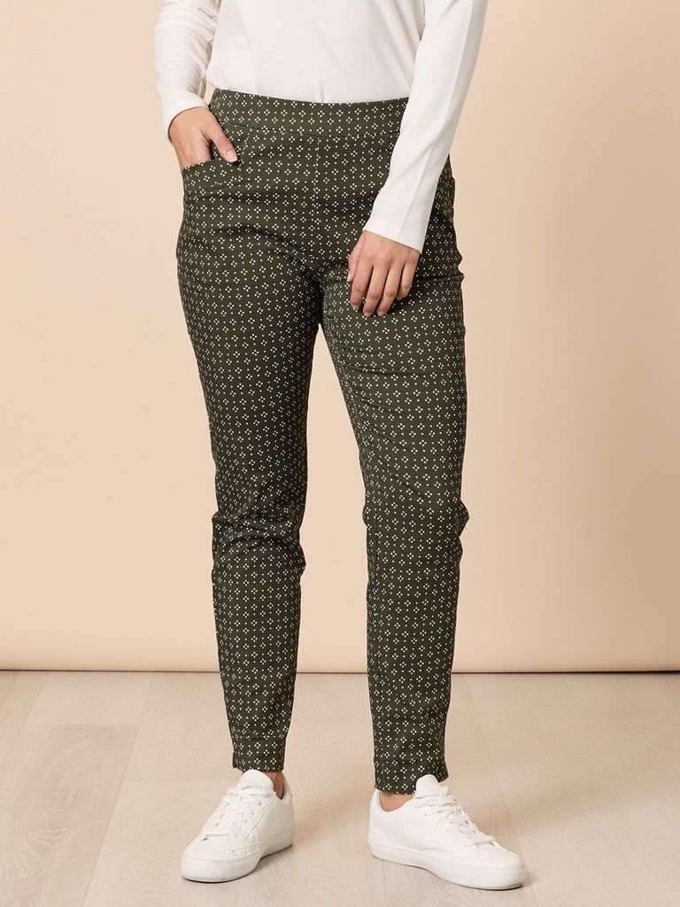 Gordon Smith | Kelly Print Pants | Natural