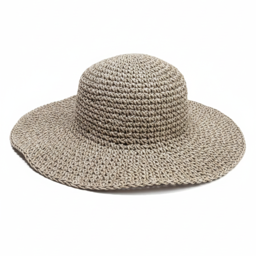 Kate Cotton | Beach Hat  | Natural