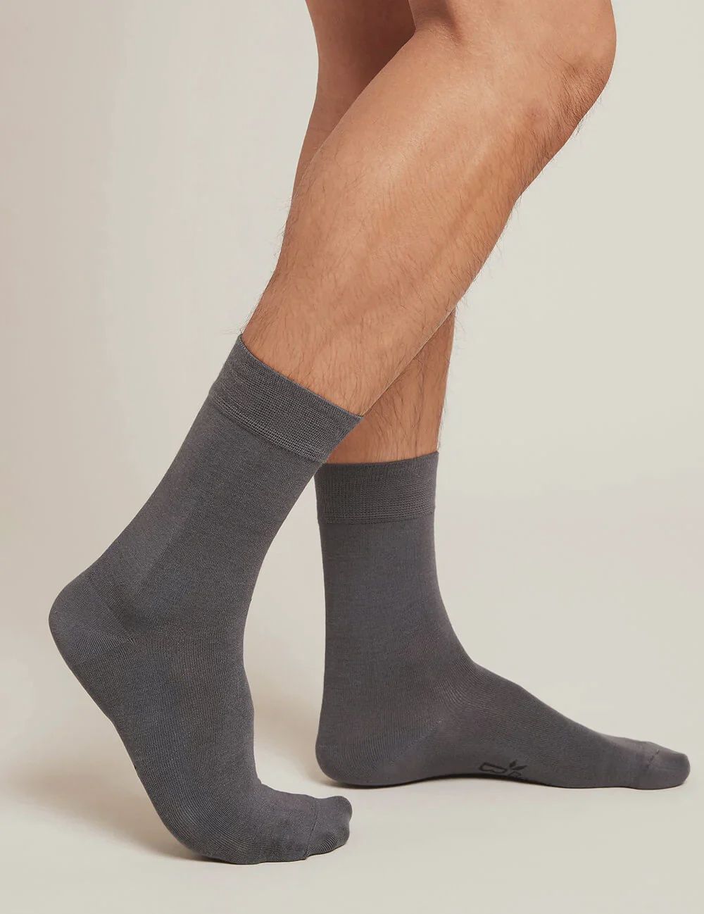 Boody | Men's Everyday Crew Socks | Slate