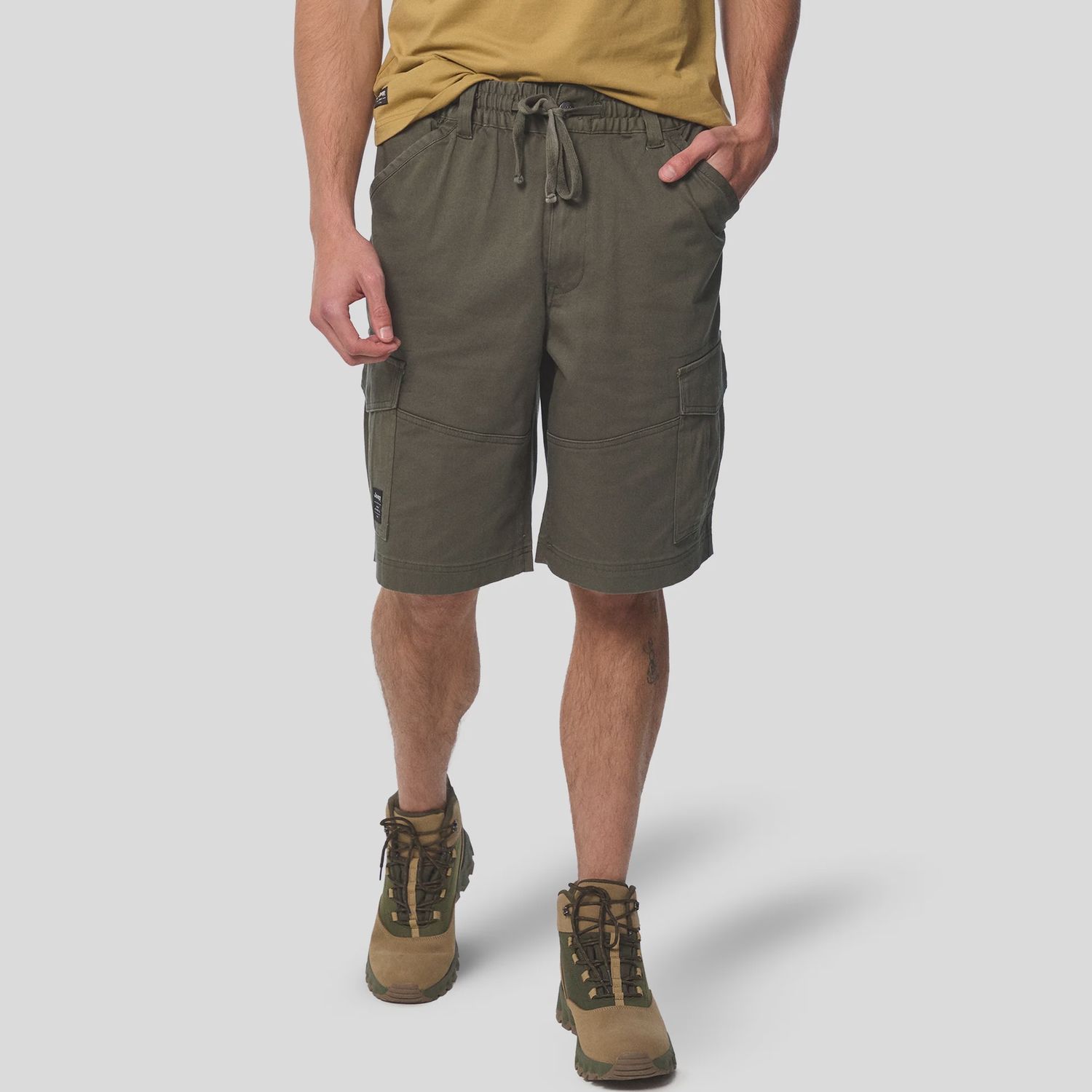 Jeep | 26cm Ace Cargo Shorts | Olive