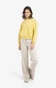YAYA | Teddy Sweatshirt | Dried Moss Green Melange