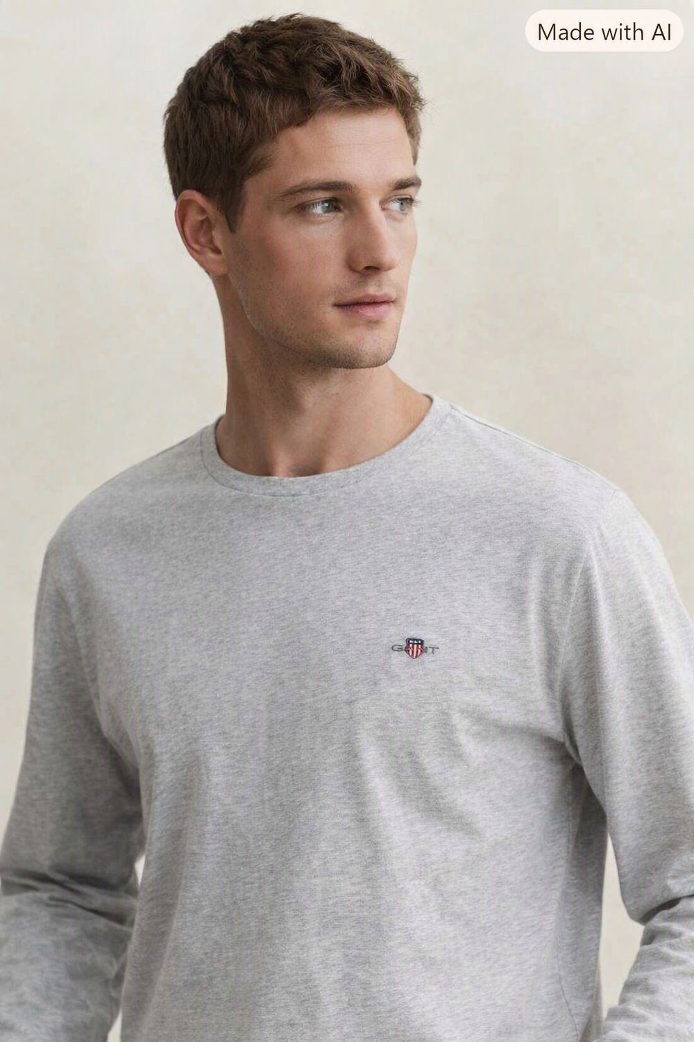 Gant | Original Long Sleeve T-shirt | Grey