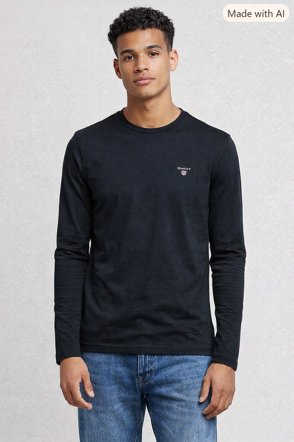 Gant | Original Long Sleeve T-shirt | Black