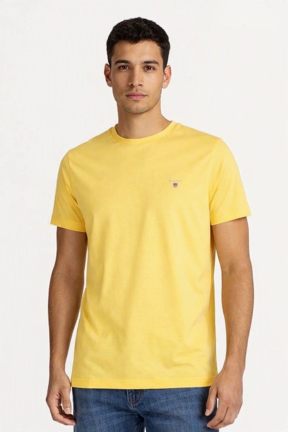 Gant | Original Short Sleeve T-shirt | Yellow
