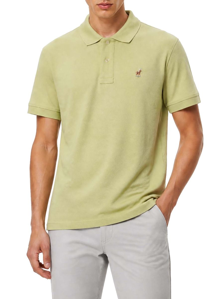 Polo | Carter Essential Pique Golfer | Light Green