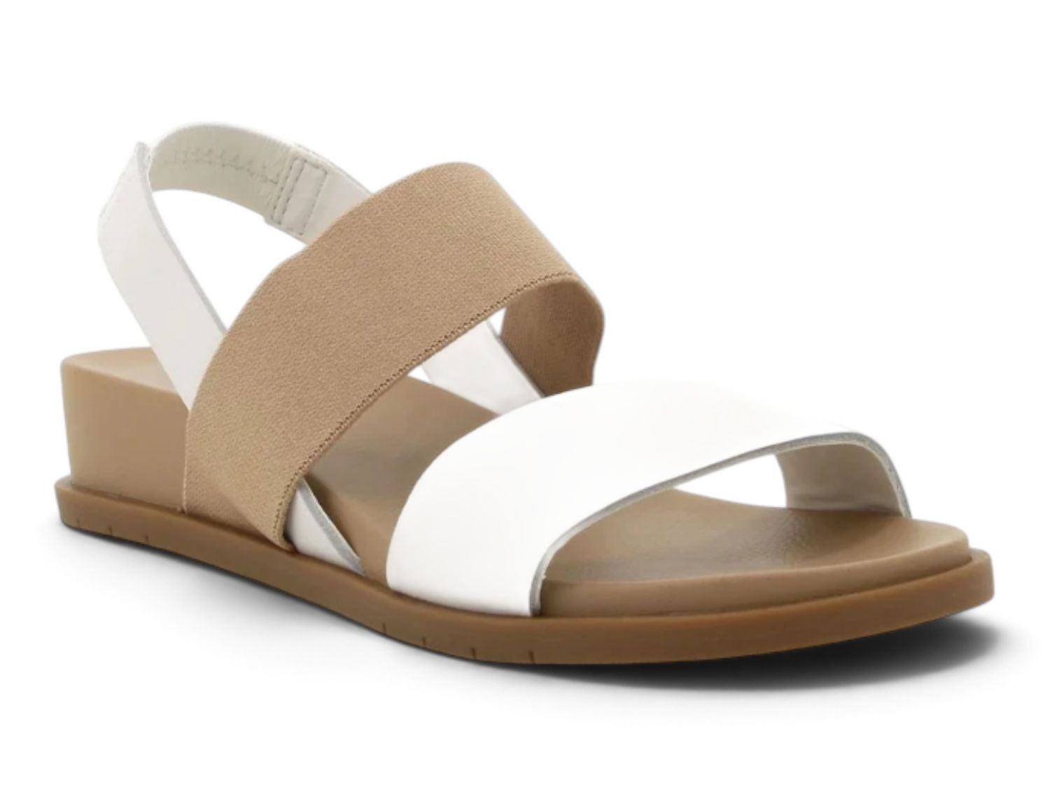 Hush Puppies | Zura Leather Strap Sandals | White