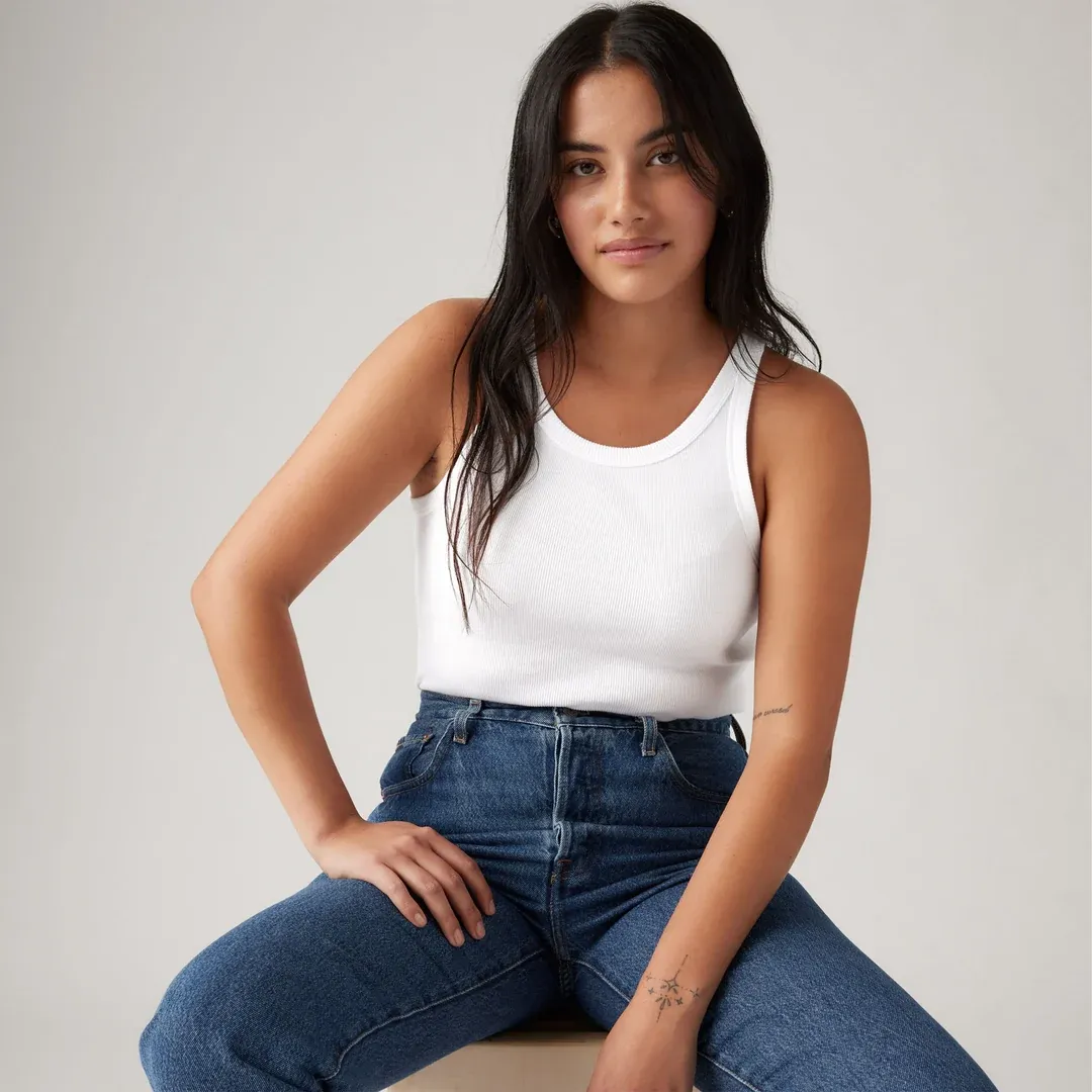 Levi's | Essential Racer Tank | White