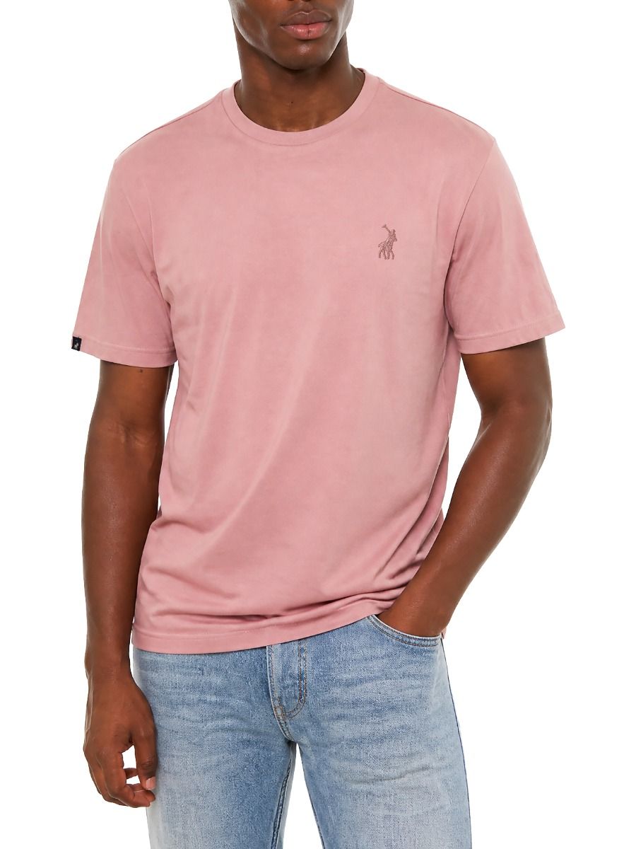Polo | Lucas Essential Plain T-shirt | Pink.
