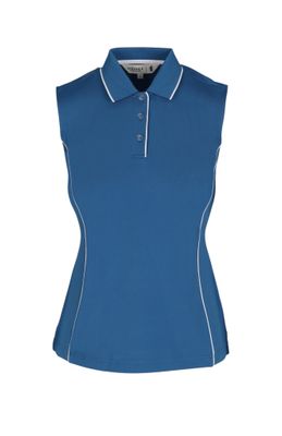 Pringle | Ladies Piper Sleeveless Golfer | Blue