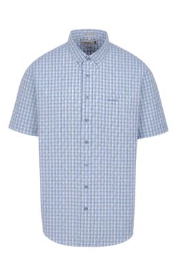 Pringle | Jason Classic Short Sleeve Shirt | Blue