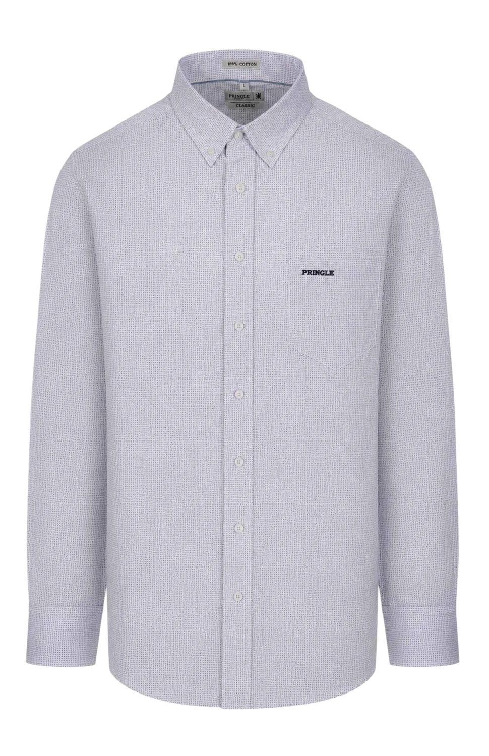 Pringle | Harrison Classic Long Sleeve Shirt | Light Blue