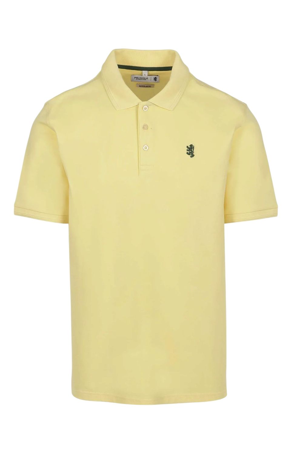 Pringle | Adam Pique Golfer | Sun Yellow