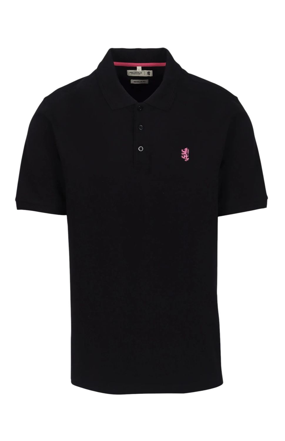 Pringle | Adam Pique Golfer | Black