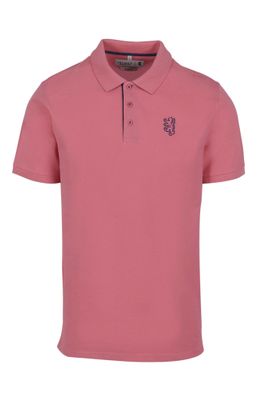 Pringle | Aiden Slim Fit Pique Golfer | Pink