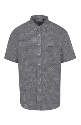 Pringle | Robert Classic Short Sleeve Shirt | Black