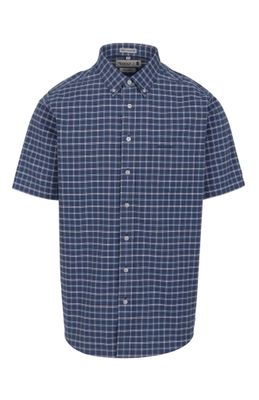 Pringle | Lucas Oxford Classic Short Sleeve Shirt | Blue