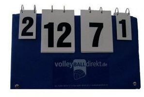 Volleyball-Anzeigetafel