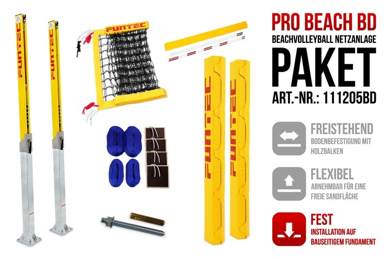 Netzanlage Pro Beach BD