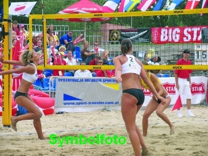 Beachvolleyball-Netze u. Zubehör