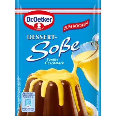 Dr. Oetker Dessertsoße Vanille 3x17g