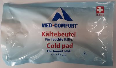 Med-Comfort PE Einmal Kältebeutel, 15 x 25 cm, Blau 10 Kältebeutel
