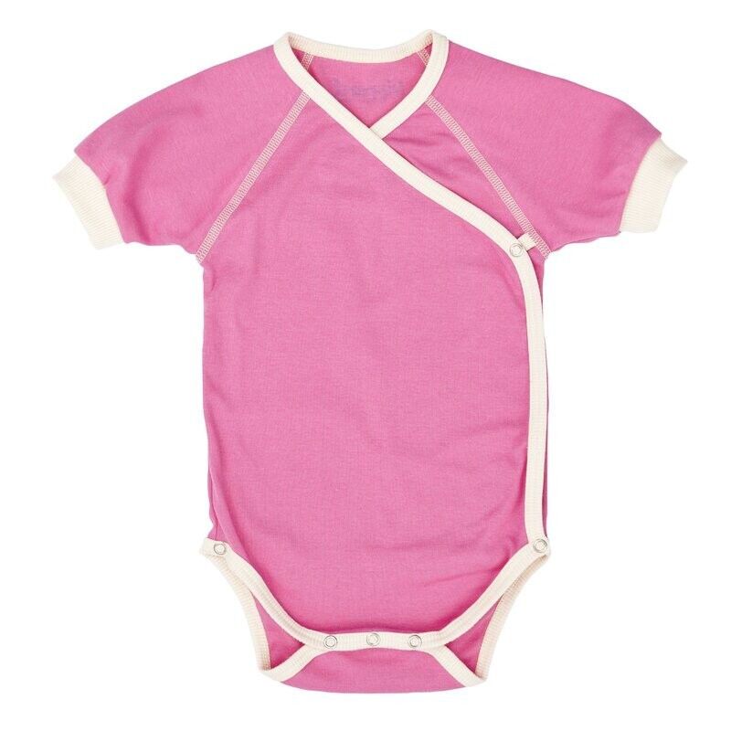 Baby Wrap Short Sleeve Pink - Nipparel Baby Wrap Short Sleeve Pink - Nipparel
