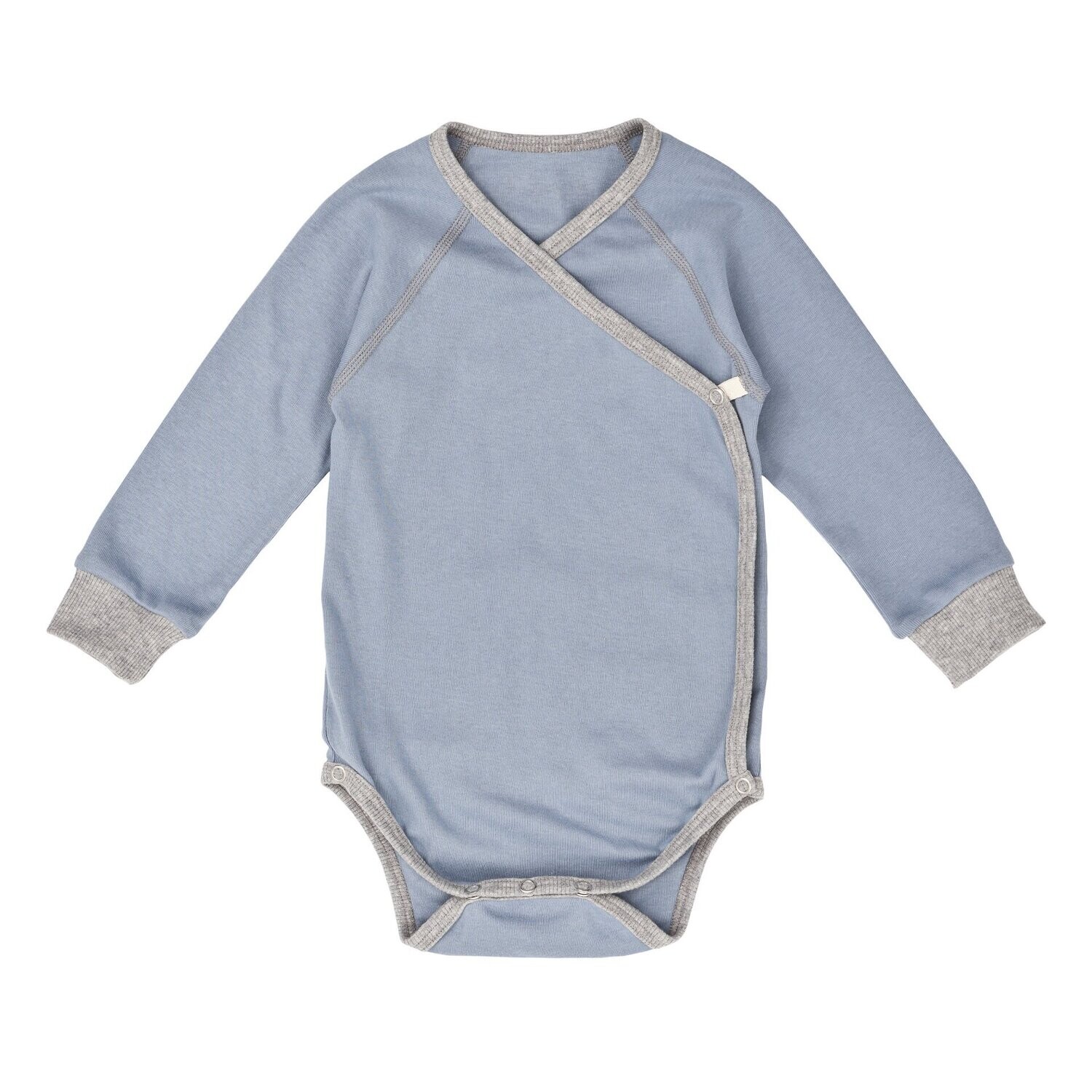 Baby Wrap Long Sleeve Blue - Nipparel