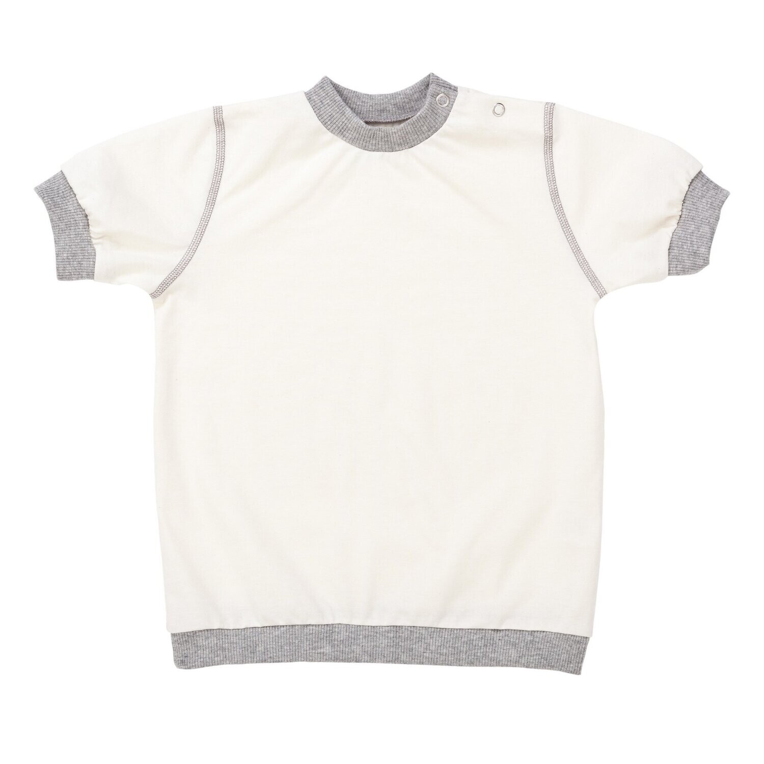 Baby T-Shirt Short Sleeve White - Nipparel