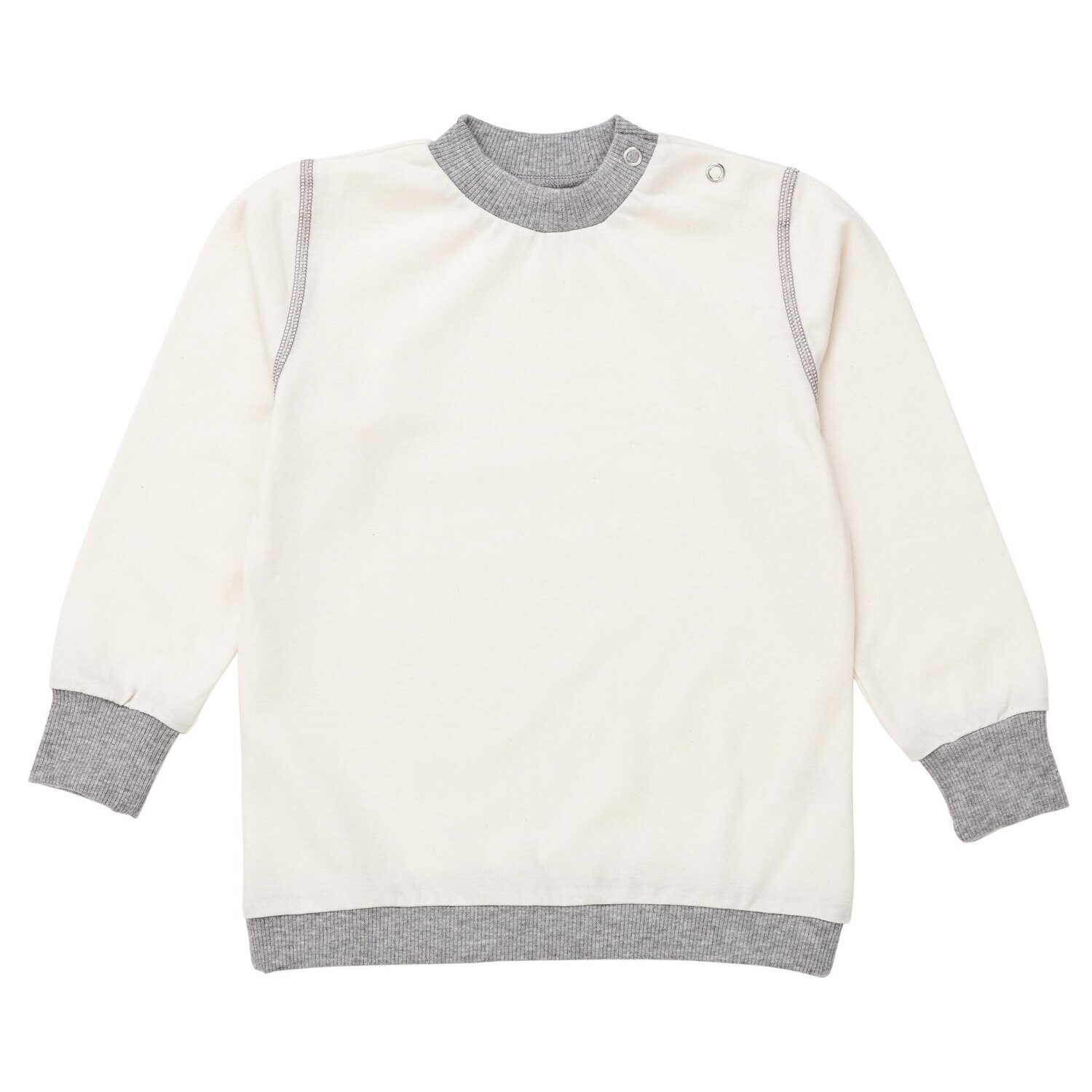Baby T-Shirt Long Sleeve White - Nipparel