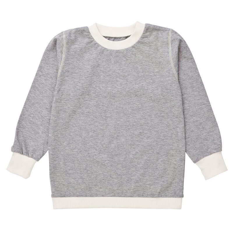 Kids T-Shirt Long Sleeve Grey - Nipparel