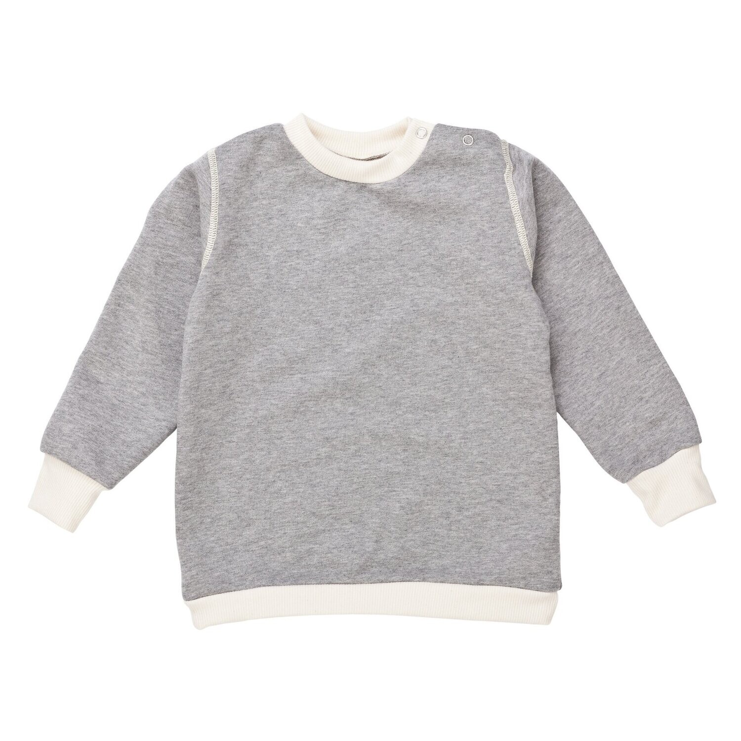 Baby Sweater Long Sleeve Grey - Nipparel