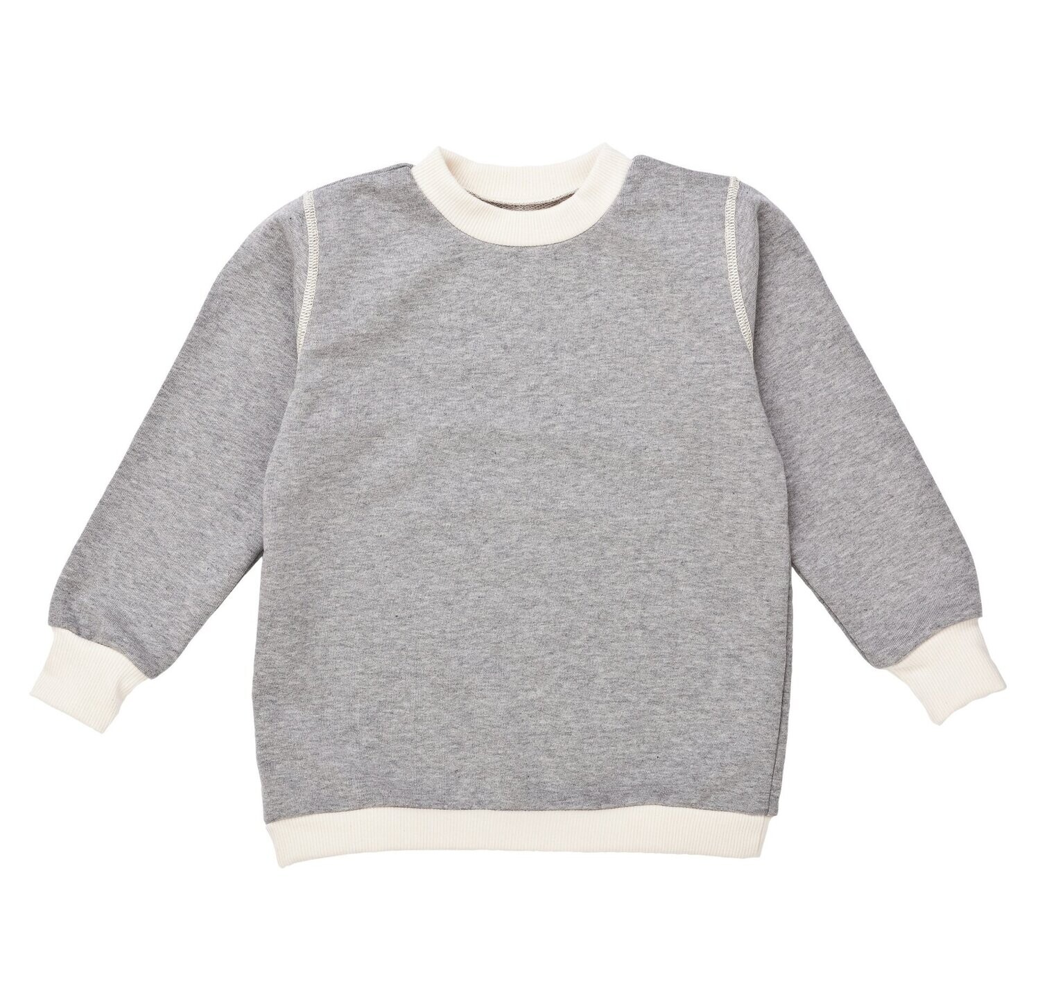 Kids Sweater Long Sleeve Grey - Nipparel