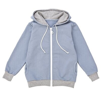 Kids Hoodie Jacket Blue - Nipparel