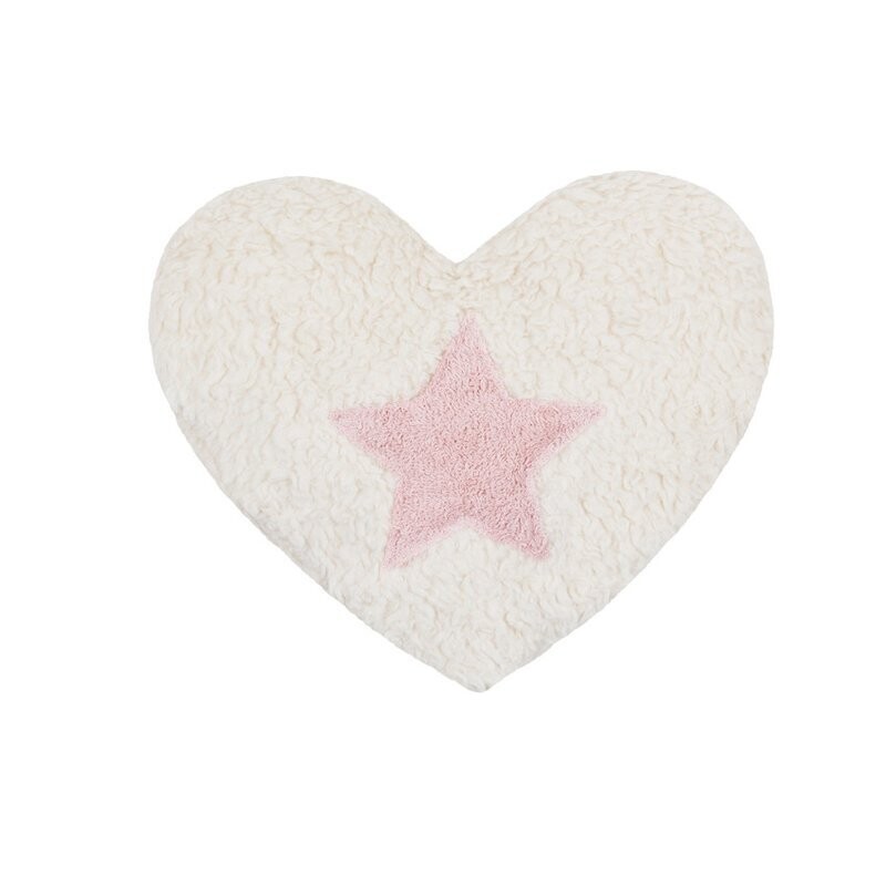 Cherry Pit Heat Cushion Heart Pink Star - Efie