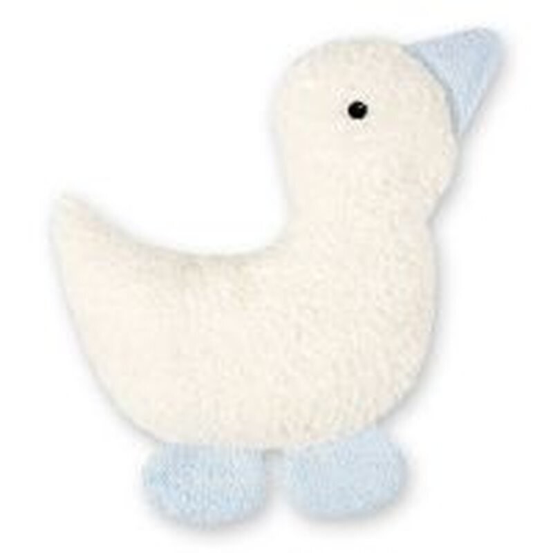 Spelt Heat Cushion Duck White-Blue - Efie