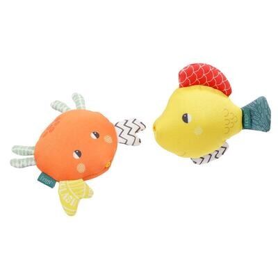 Fish & Crab Set of 2 Squirt Animals - Fehn