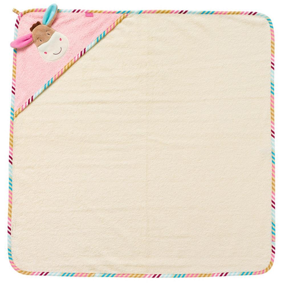 Kapuzenbadetuch Esel - Fehn