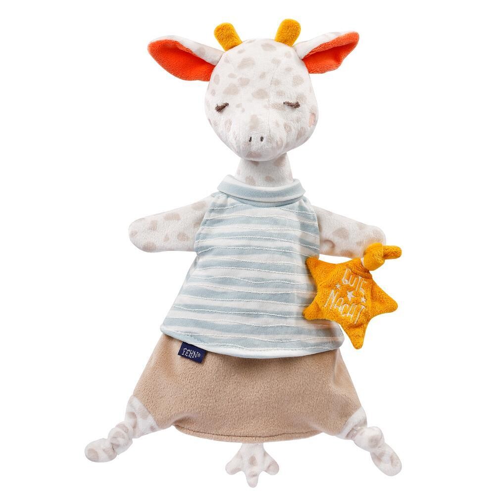 Comforter hand puppet giraffe - Fehn