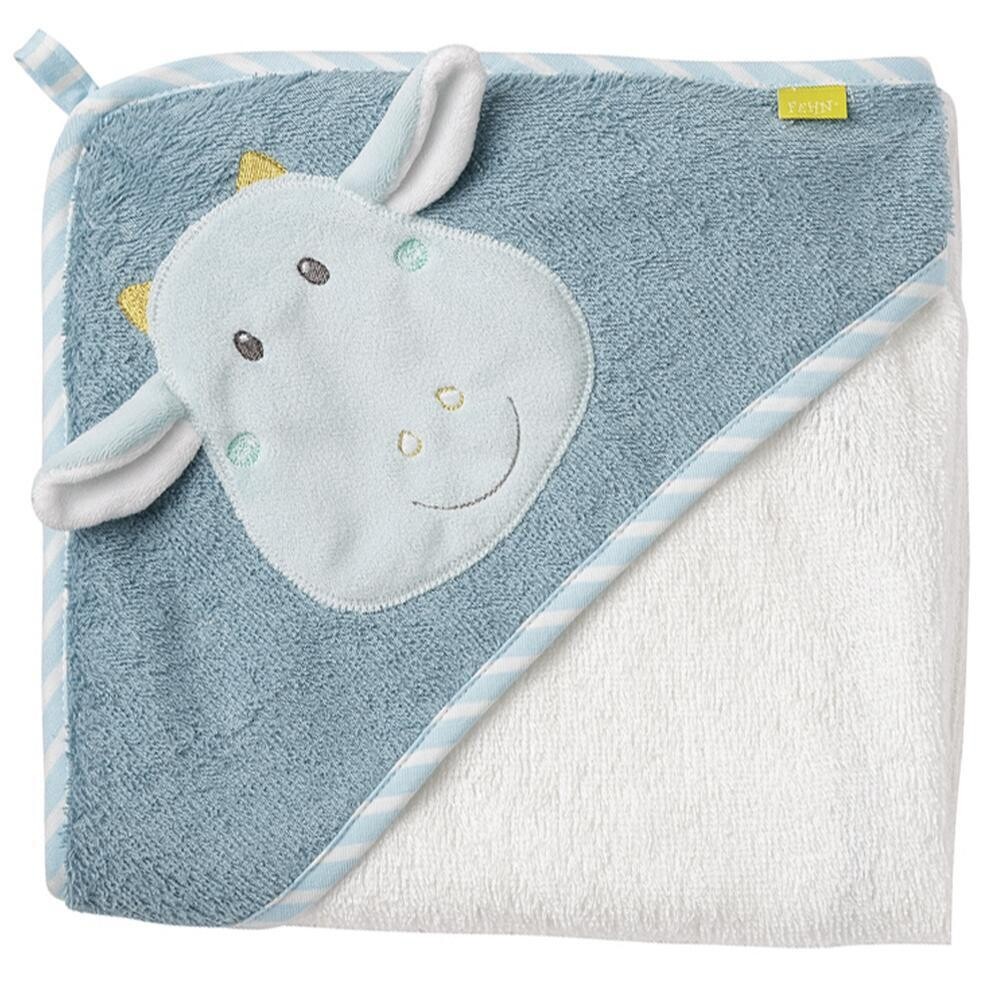 Hooded bath towel dragon - Fehn