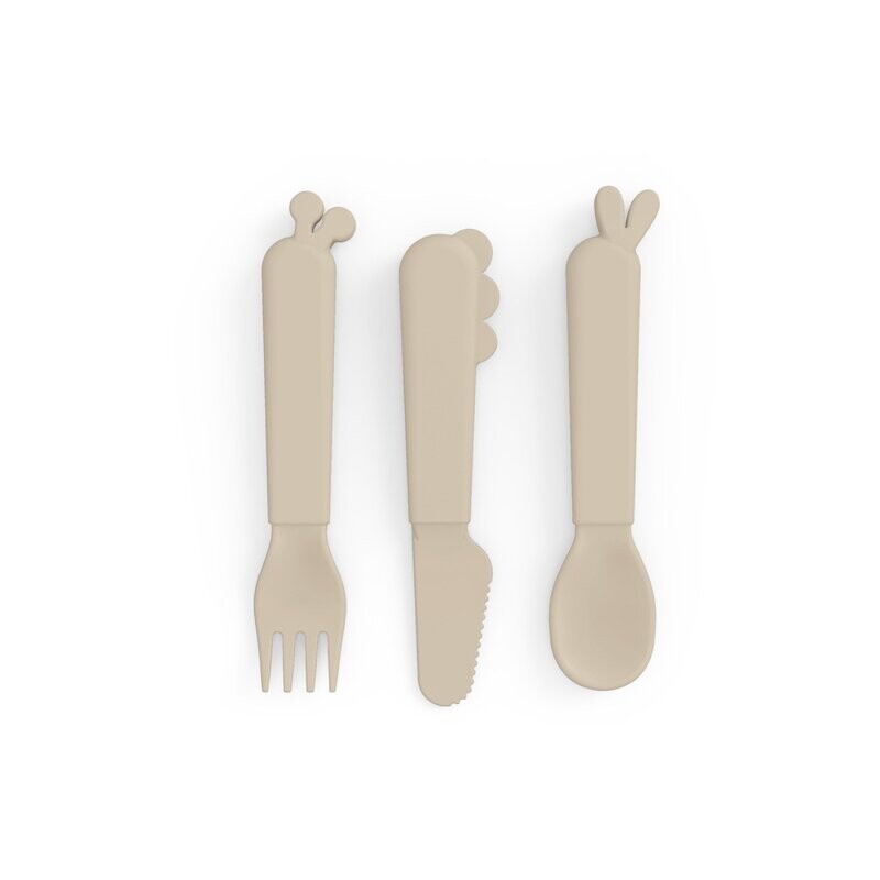 Cutlery Set Deer Friends Beige - Done by Deer